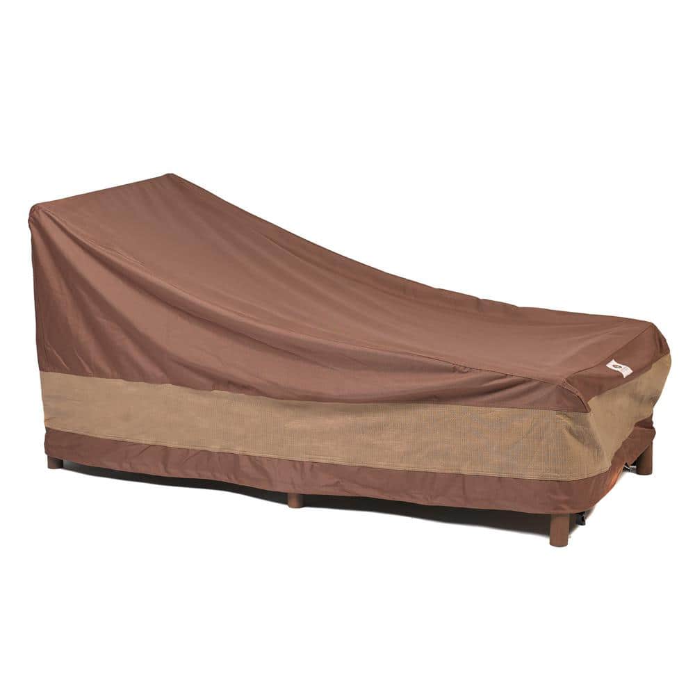 Duck Covers Ultimate Waterproof 80 Inch Patio Chaise Lounge Chair Cover