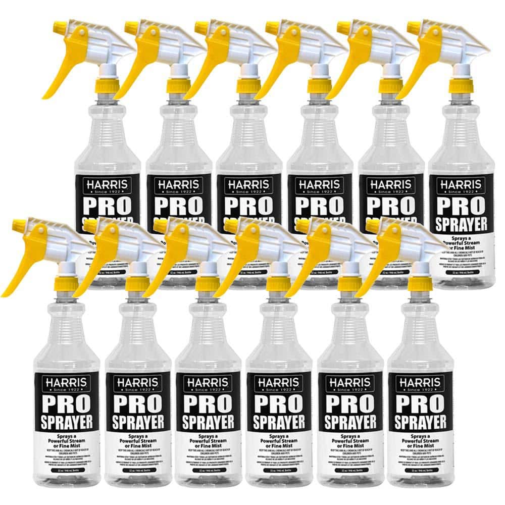 Three 32 oz. and One 55 oz. Professional Spray Bottle Variety Pack Kit  (Pack of 4)