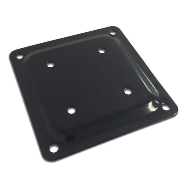 Pylex Fixplak 44 Decking Base Plate Black (10-Pack)