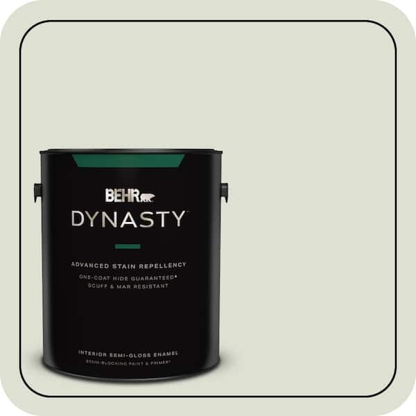1 gal. #PPU10-12 Whitened Sage Semi-Gloss Enamel Interior Stain-Blocking Paint & Primer