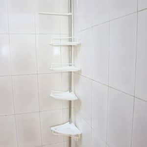 Better Living Clever Flip Shower Shelf - White