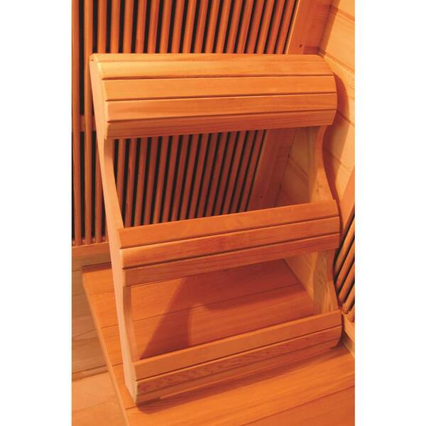 SUNRAY SAUNAS Barrett 1-Person Infrared Sauna with Carbon Heaters HL100K2 -  The Home Depot