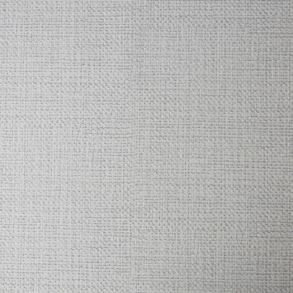 Linen Flat White Non-Pasted Removable Wallpaper
