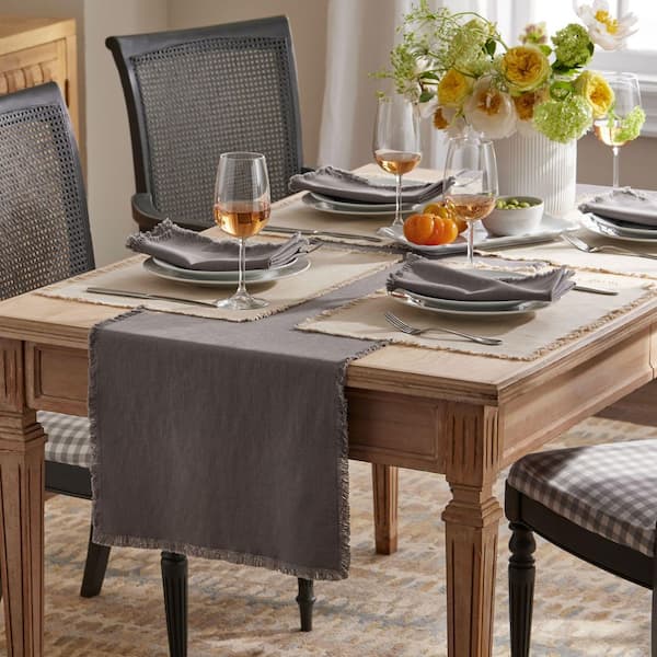 Company Cotton Solid Fringe Placemat (Set of 4)