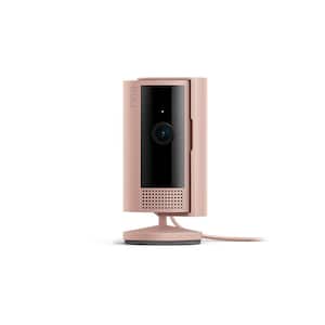 Indoor Cam (2nd Gen) - Plug-In Smart Security Wifi Video Camera, with Included Privacy Cover, Night Vision, Blush