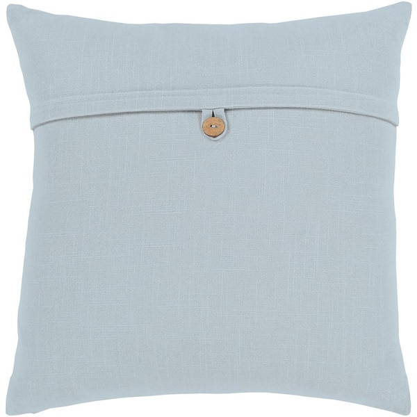 Artistic Weavers Zinon Ice Blue 20 in. x 20 in. Poly Throw Pillow