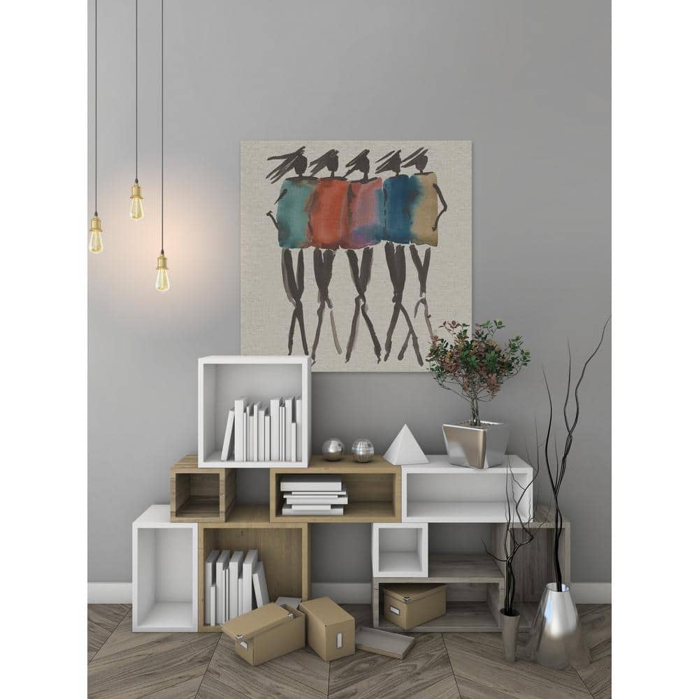 12 in. H x 12 in. W Model Blush II by Julia Posokhova Canvas Wall Art