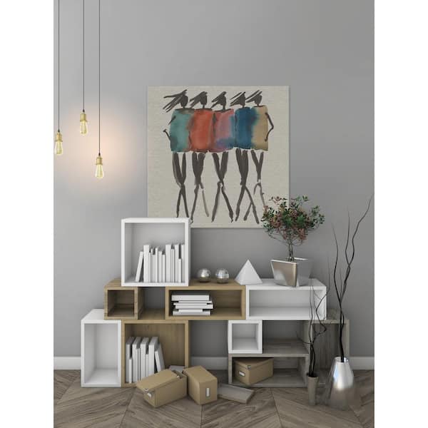 Unbranded 12 in. H x 12 in. W Model Blush II by Julia Posokhova Canvas Wall Art