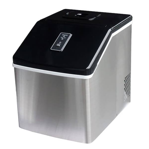55 lbs. Countertop Portable Ice Maker Machine in Silver KX821-9