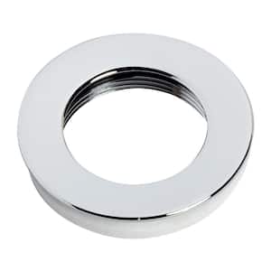 Flange and Washer for Speed Connect Drain, Polished Chrome