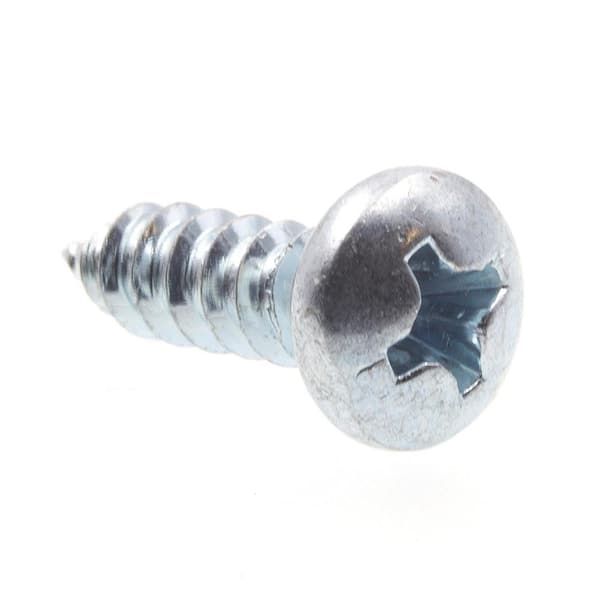 Fastenere #7 x 1/2 Slotted Round Head Wood Screws Stainless Steel 18-8 100