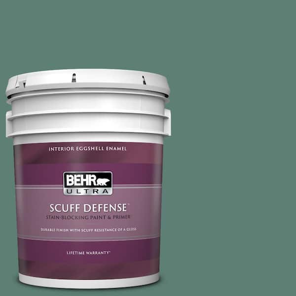 BEHR ULTRA 5 gal. #M440-6 Trellis Vine Extra Durable Eggshell Enamel Interior Paint & Primer