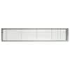 Architectural Grille AG10 Series 4 in. x 24 in. Solid Aluminum Fixed ...