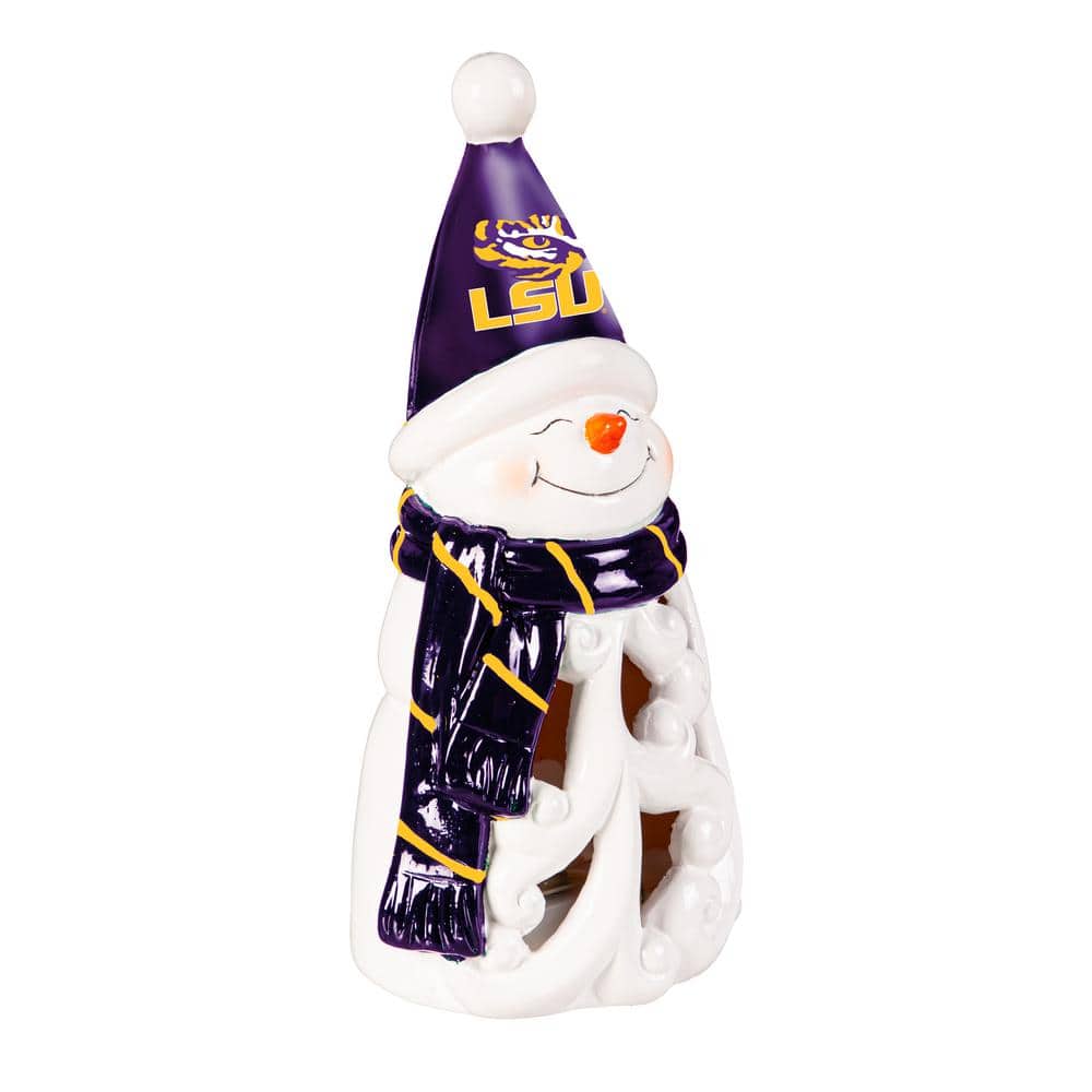 Louisiana State University Snowman LED Christmas Garden Statuary, 8 in. price history on PriceWatchPro