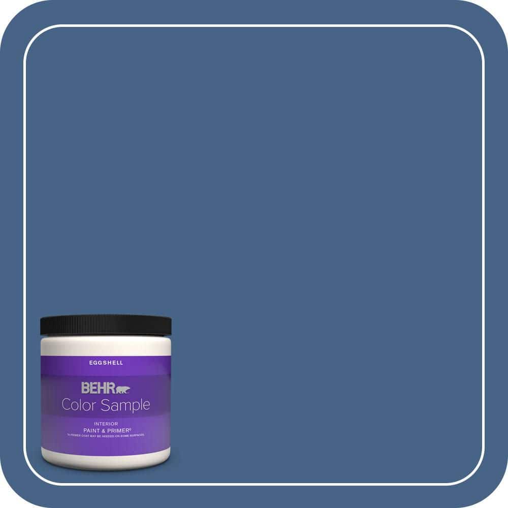 8 oz. #PPU15-04 Mosaic Blue Eggshell Enamel Interior Paint & Primer Color Sample price history on PriceWatchPro