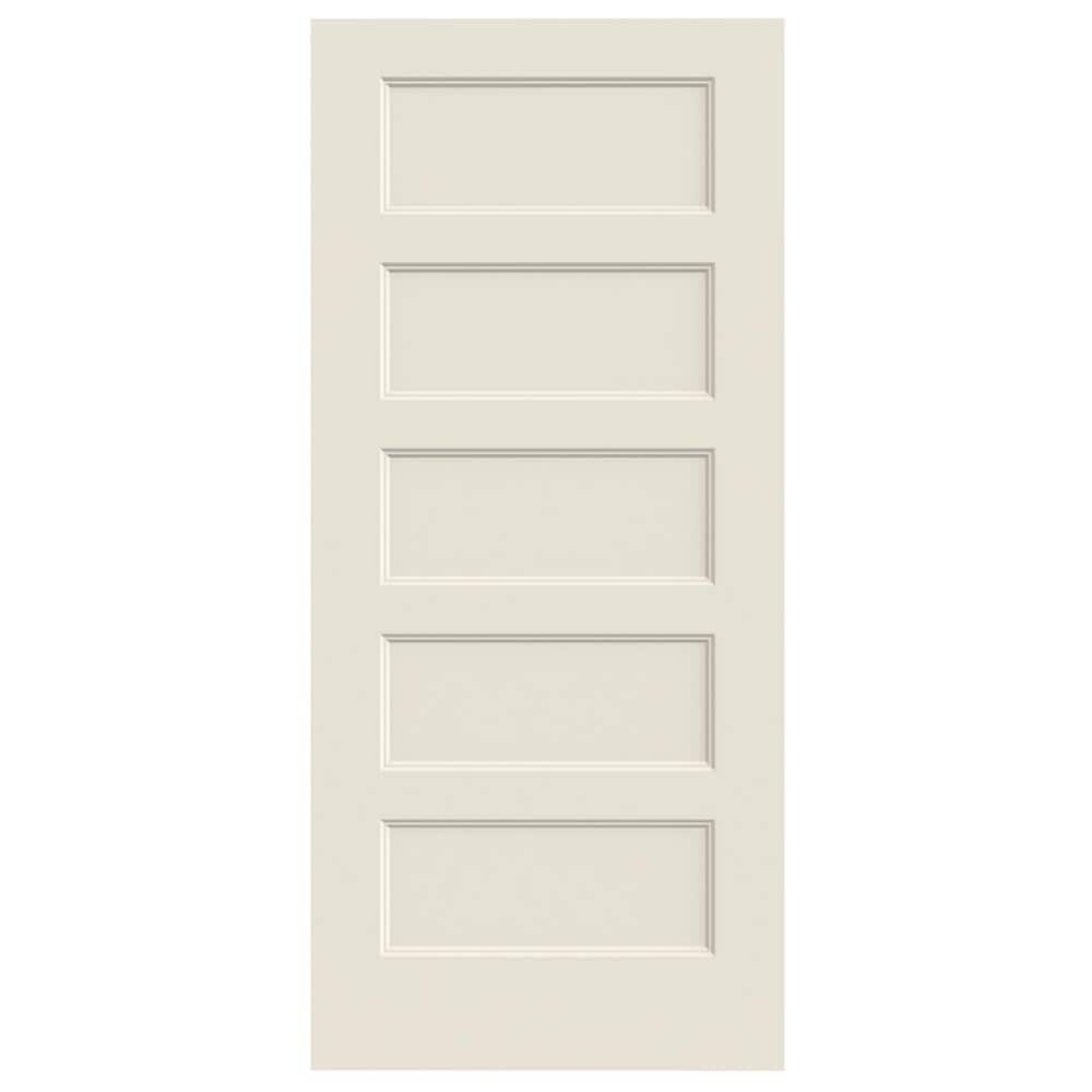 JELD-WEN 36 In. X 80 In. Conmore Primed Smooth Molded Composite MDF ...