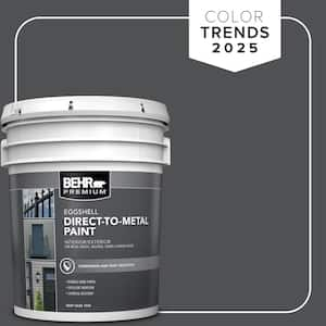 5 gal. #PPU18-01 Cracked Pepper Eggshell Direct to Metal Interior/Exterior Paint