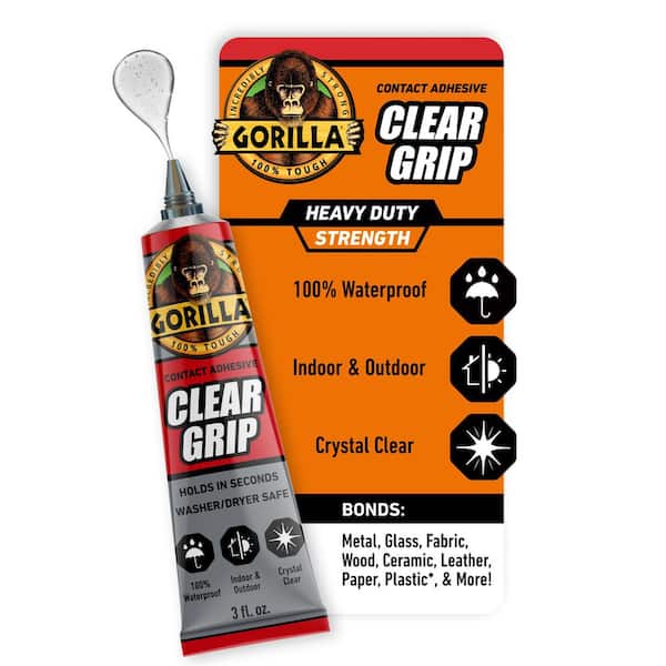 Gorilla 3 oz. Clear Grip Tube (5-Pack)