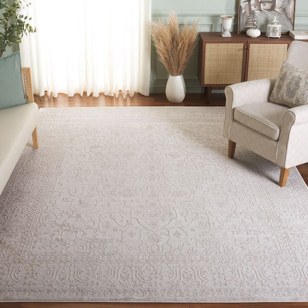 Reflection 11 ft. x 15 ft. Creme/Ivory Oriental Area Rug