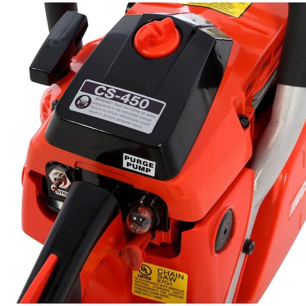 ECHO 18 in. 45cc Gas Professional Grade Chainsaw CS-450-18 - The