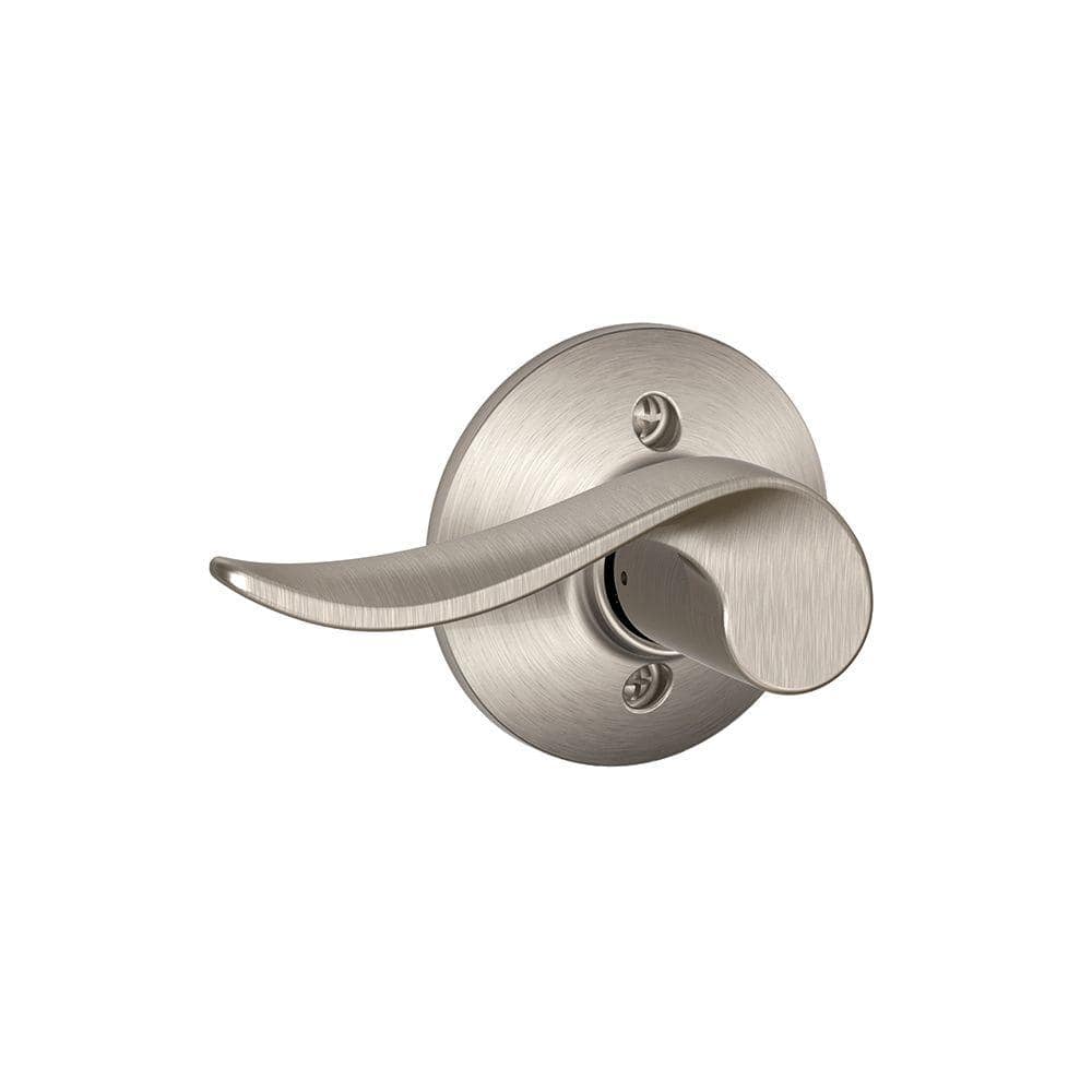 Schlage Sacramento Satin Nickel Left Handed Dummy Door Lever F170