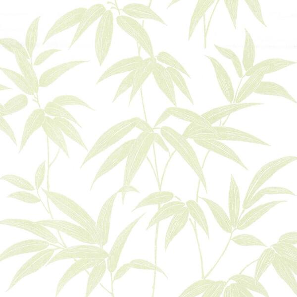 Sandudd Sasa Green Bamboo Leaf Wallpaper