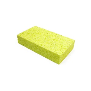 Yellow Large Cellulose Block Sponge (Pack of 24)