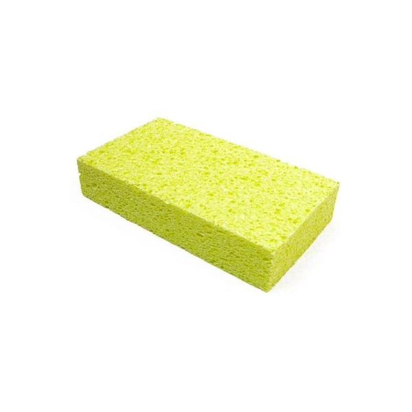 ACS Yellow Large Cellulose Block Sponge (Pack of 24)