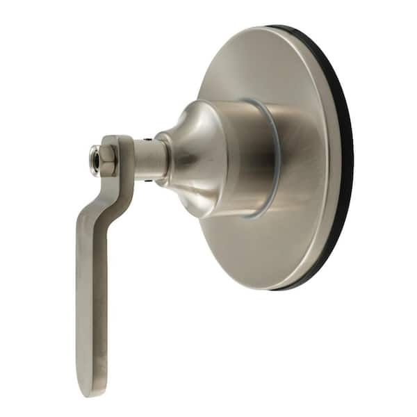 Whitaker 1/2 in. Single-Handle 1-Hole Wall MountThree-Way Diverter Valve with Trim Kit in Brushed Nickel