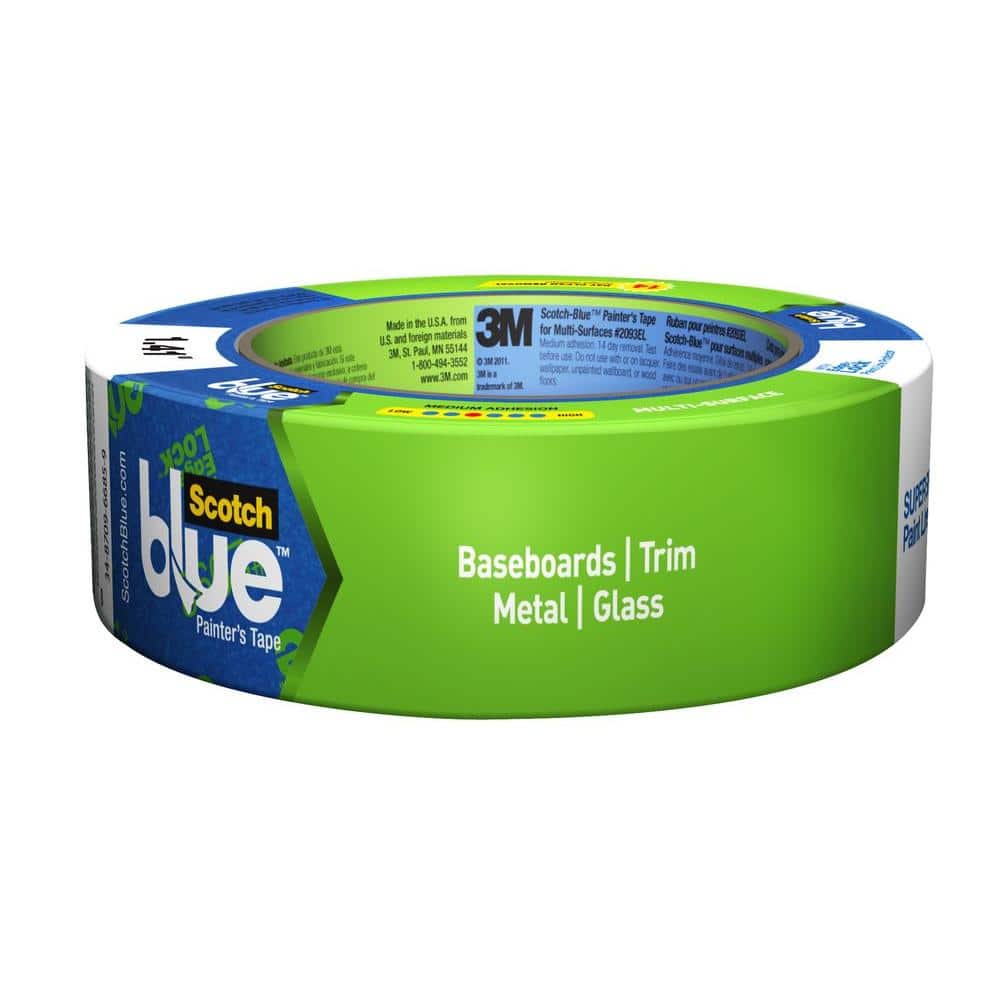 ScotchBlue 1.41 in. x 60 yds. Advanced MultiSurface Painter's Tape 209336TXLRP The Home Depot