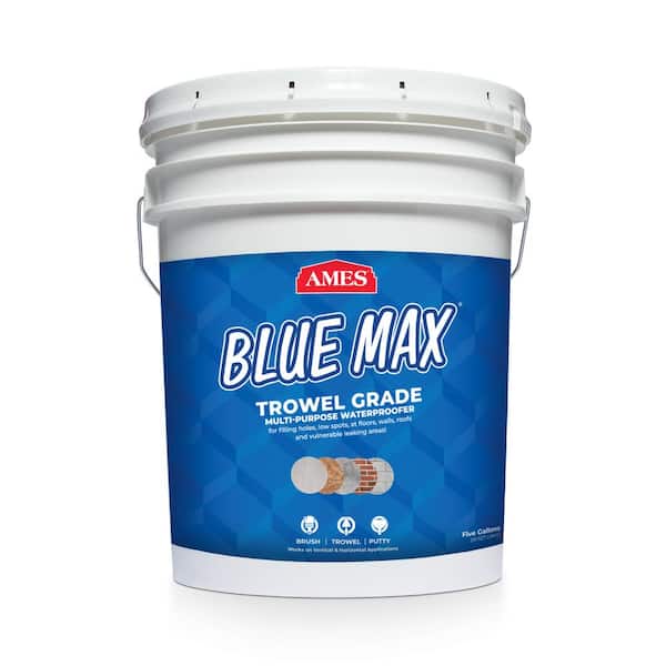 Ames Blue Max 5 gal. Liquid Rubber Waterproof Patch Trowel Grade