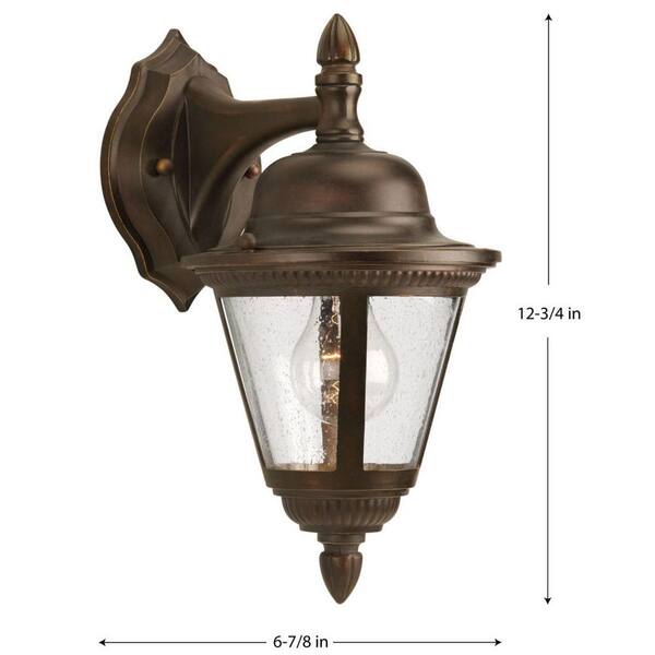 Progress Lighting Westport Collection 1-Light Antique Bronze Clear