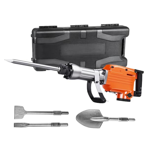 Demolition Jack Hammer, 2200-Watt, 5.6 x 4.7 in. 1400 BPM Jack Hammer Concrete Breaker