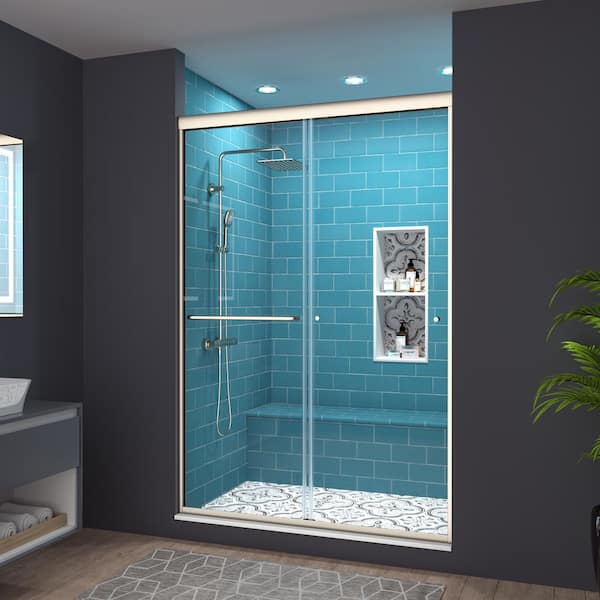 Tides Framed Sliding Shower Doors, 66 Height - CRAFT + MAIN