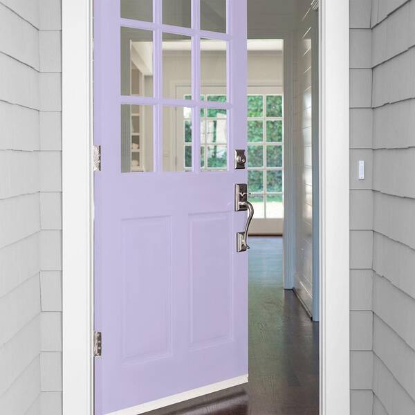 Glidden Premium 1 gal. PPG1247-4 Purple Dragon Satin Exterior