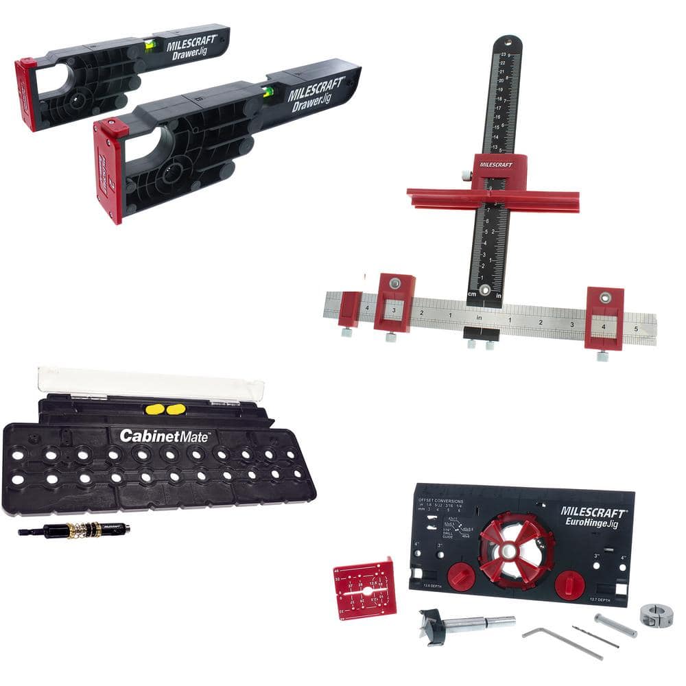 Milescraft Ultimate Cabinet Hardware and Installation Jig Kit
