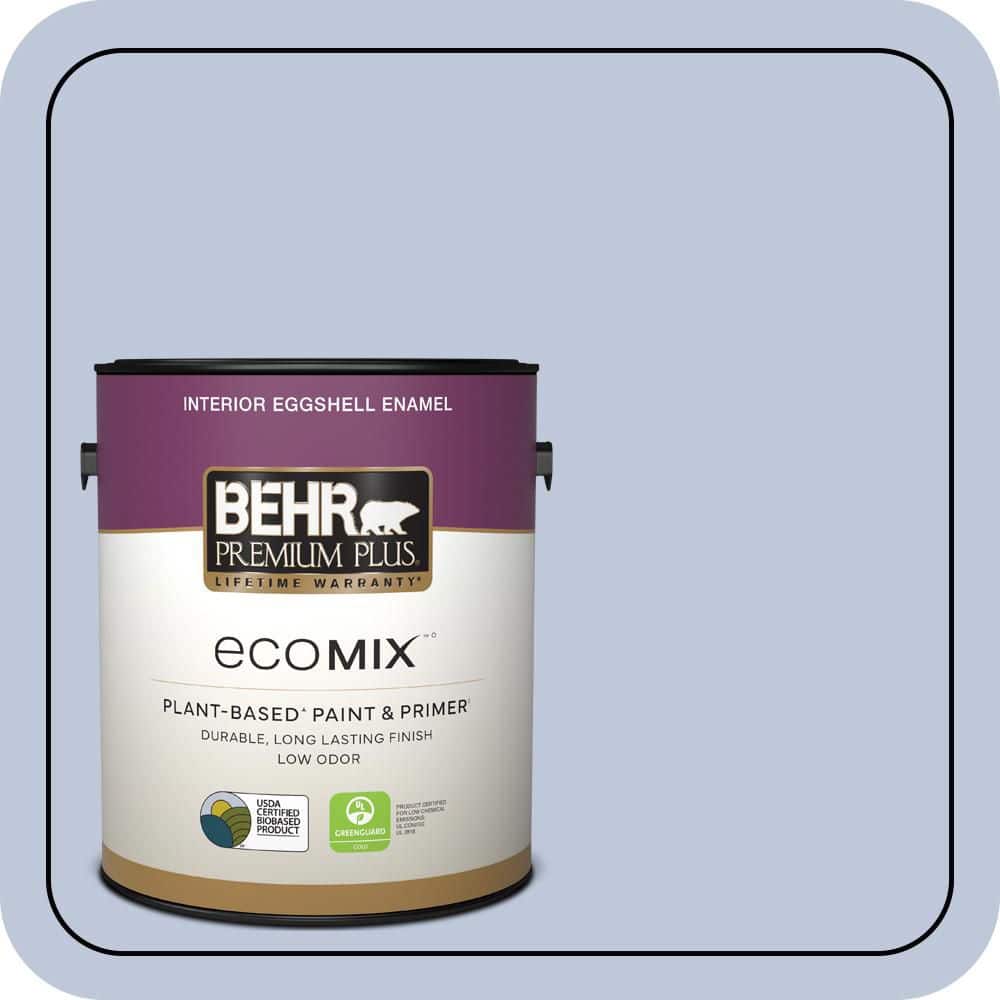 1 gal. #MQ3-62 Dancing Mist Eggshell Enamel EcoMix Plant-Based Interior Paint & Primer price history on PriceWatchPro