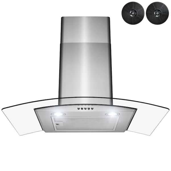 Golden Vantage 30 in. Convertible Wall Mount Range Hood with LEDs