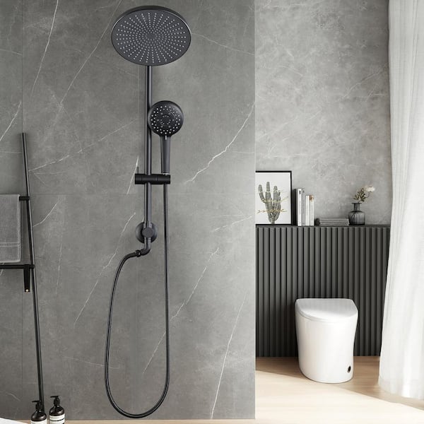 Reviews for PROOX 5-Spray Round Multifunction Wall Bar Shower Kit