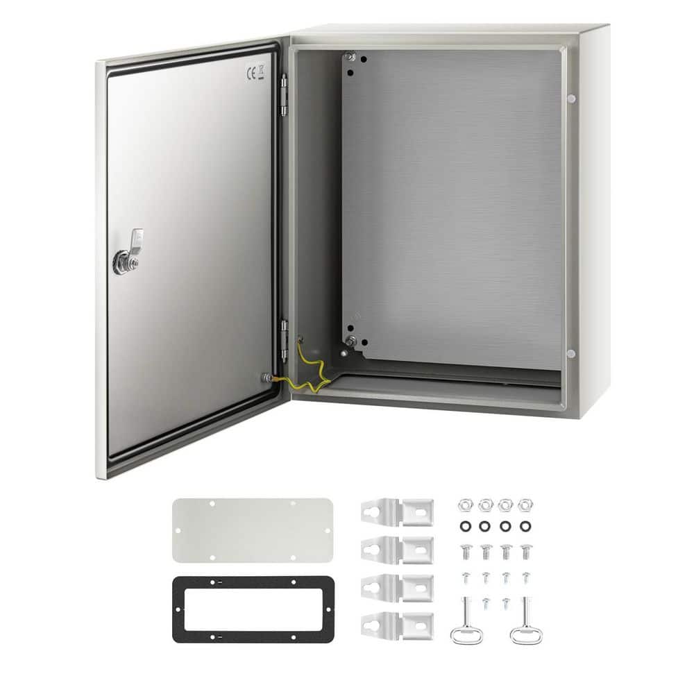 20 x 16 x 8 in. NEMA Steel Case NEMA 4X Metal Electric Enclosure IP66 Water and Dust Resistant Mounting Plate Included price history on PriceWatchPro