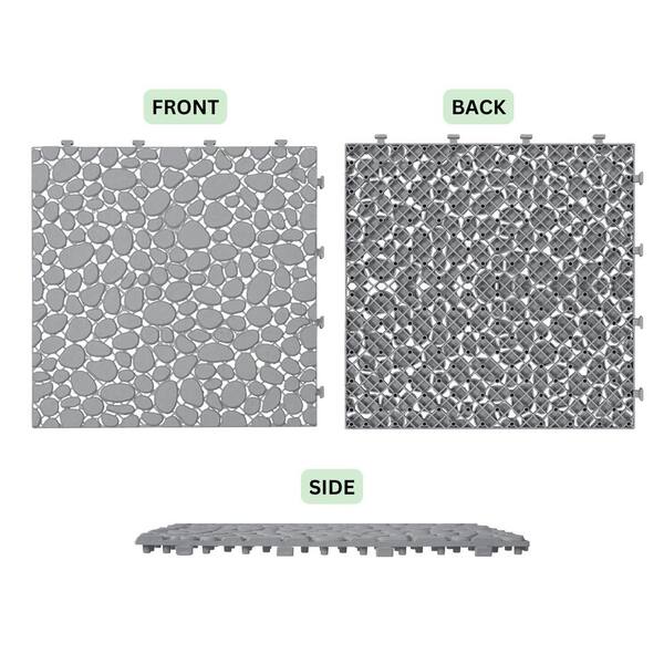 thumbnail image 2 of SnapGRID LX2 Court Tiles - 24-Pack Slip-Resistant Sports Tiles For Basketball & Pickleball 2 of 12