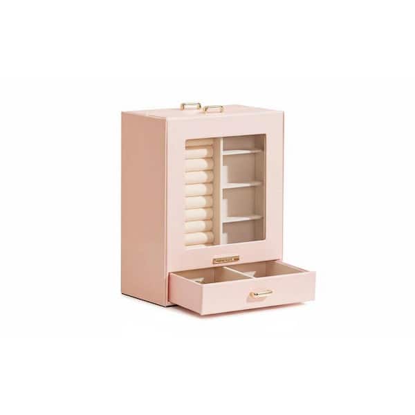 Jewelry Organizer, Peach Pink Plus Gold YA140 - The Home Depot