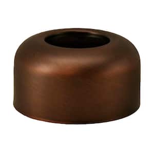 3 in. O.D. x 1-1/2 in. Height Box Pattern Escutcheon for 1-1/2 in. Tubular in Old World Bronze