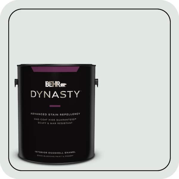 BEHR DYNASTY 1 gal. #490E-1 Glimmer Eggshell Enamel Interior Stain-Blocking Paint & Primer