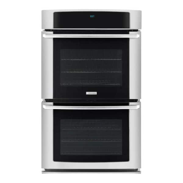 Electrolux Wave-Touch 27 in. Double Electric Wall Oven Self-Cleaning with Convection in Stainless Steel-DISCONTINUED