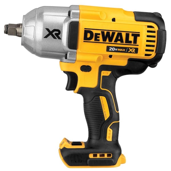 DEWALT 20-Volt MAX XR Cordless Brushless 1/2 in. High Torque Impact Wrench with Hog Ring Anvil (Tool-Only)