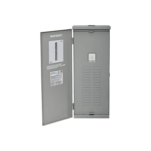 Leviton 200 Amp 30-Space Outdoor Load Center with Main Circuit Breaker