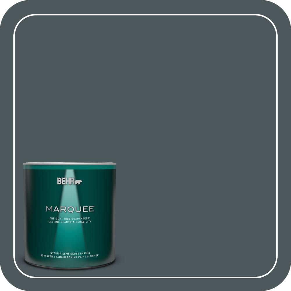 1 qt. #N470-7 Submarine Gray One-Coat Hide Semi-Gloss Enamel Interior Paint & Primer price history on PriceWatchPro
