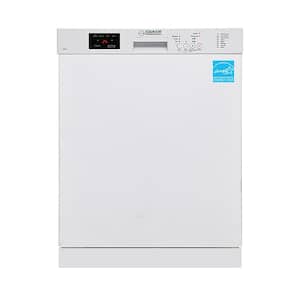 24 in. Built-In 14 place Dishwasher Europe made in White