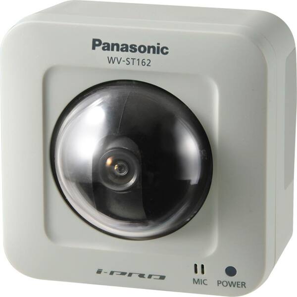 Panasonic H.264 Wired Indoor 640 TVL Pan-Tilting Network Security Camera with 8X Digital Zoom